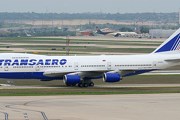 Самолет Boeing 747 авиакомпании "Трансаэро" // Airliners.net