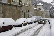 На севере Франции выпал снег. // Reuters