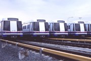 Поезда подземного метро Бангкока в депо // bangkokmetro.co.th