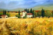 Отдых в Тоскане становится популярным. // shafferfineart.com
