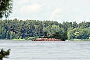 Иваньковское водохранилище, на берегу которого построят город-курорт. // Филиппова Елена
