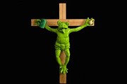Лягушка символизирует страдания скульптора. // "Вокруг Света"