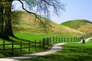 Курганы, в которых захоронены первые короли шведских викингов. // QT Luong