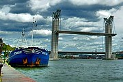 Во Франции открыт крупнейший в Европе разводной мост. // flickr.com
