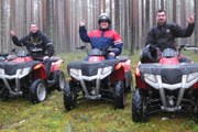 Сафари на квадроциклах - популярный вид отдыха в Карелии. // Adrenalinetour.Ru