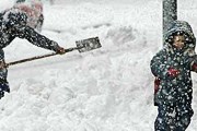 Снегопад застал испанцев врасплох. // AFP