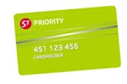 Карта участника программы "S7 Приоритет" // Travel.ru