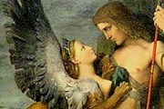 Гюстав Моро. "Эдип и Сфинкс", 1864 год.