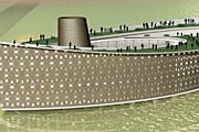 Здание музея похоже на корабль. // arsitekturmedia.blogspot.com
