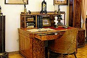 На выставке воссозданы интерьеры усадеб. // rybmuseum.org