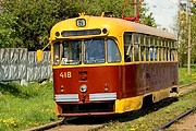 В Витебске появились экскурсионные трамвай и троллейбус. // transit.parovoz.com