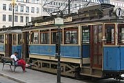 Трамвай на конечной остановке Norrmalmstorg // wikimedia.org