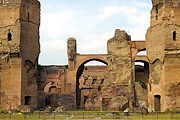 Термы Каракаллы пострадали от землетрясения. // wikimedia.org