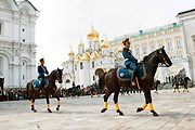 Церемония развода караулов - красочное зрелище. // РИА "Новости" / Сергей Пятаков