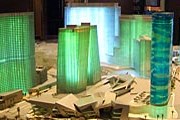 Макет комплекса роскошных отелей и казино CityCenter // Studio360
