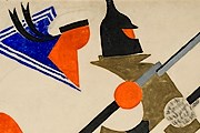 На выставке представлена история отечественного плаката. // Лебедев В. В. Красная армия и флот, защищающие пределы России. 1920 год