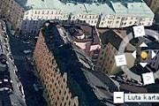 Стокгольм на 3D-карте // hitta.se