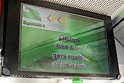Городские автобусы оборудованы жидкокристаллическими мониторами. // mmbialystok.pl