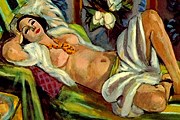 Анри Матисс. Одалиска с магнолиями. 1923-1924 год.