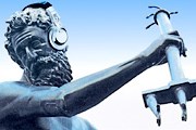 Гданьский Нептун познакомит туристов с городом. // audioguide.com.pl
