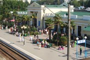 Нынешний вокзал станции Адлер // Travel.ru