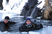 Подледный дайвинг - модное развлечение на многих курортах. // andorra.ad