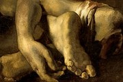Теодор Жерико. Этюд с ногами и руками. 1818-1819 год