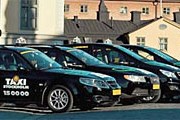 Экотакси можно узнать по зеленому листику сбоку. // zitiz.se