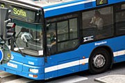 Автобус на биогазе в Стокгольме // sl.se