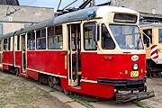 Туристы смогут прокатиться на ретротрамваях. // tramwaje.slask.pl