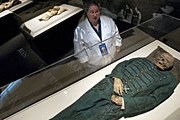 Мумии со всего мира собраны на выставке. // AP