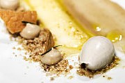 Одно из блюд из меню ресторана Luomo // luomo.fi