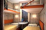 Новые номера оформлены в стиле купе. // atlantahotel.ru