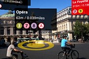 Приложение поможет путешественникам сориентироваться в городе. // metroparisiphone.com
