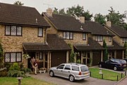 Улица, на которой стоит дом Гарри Поттера, создана на киностудии Leavesden. // encyclopedie-hp.org