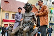 В празднике принимает участие Вакх. // zielona-gora.pl / Lidia Dudek-Smulewicz
