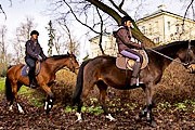 Туристы могут совершить путешествие верхом. // wsiodle.lodzkie.pl