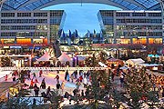 Под крышей аэропорта – рынок и каток. // Flughafen München GmbH