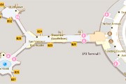 Фрагмент схемы аэропорта Сан-Франциско на Google.Maps // Travel.ru
