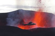 Вулкан туристов не пугает. // hrauneyjar.is