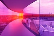 Увидеть "Радугу" Олафура Элиассона можно до конца февраля. // Aros.dk