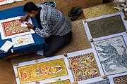 Туристы охотно покупают уникальные рисунки. // duncandavidson.com