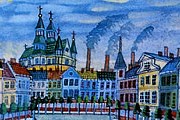 Выставка одного из известных примитивистов открылась в Польше. // michouportrait.blogspot.com