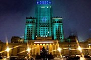 Дворец культуры и науки "перекрасится" в зеленый цвет. // rp.pl