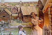 В музее представлен квартал древнего города. // denisov-dnevnik.livejournal.com