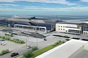 Новый терминал аэропорта Якутска - слева // sakha.gov.ru