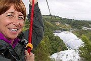 Самый длинный спуск по канату в Англии – 600 метров. // telegraph.co.uk