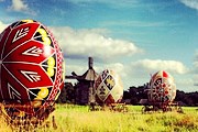 Писанки выставлены в музее под открытым небом. // photobucket.com