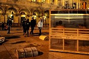 Сауна размещается во дворе театра. // praha.eu