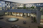 Отель расположен в центре города. // kempinski.com